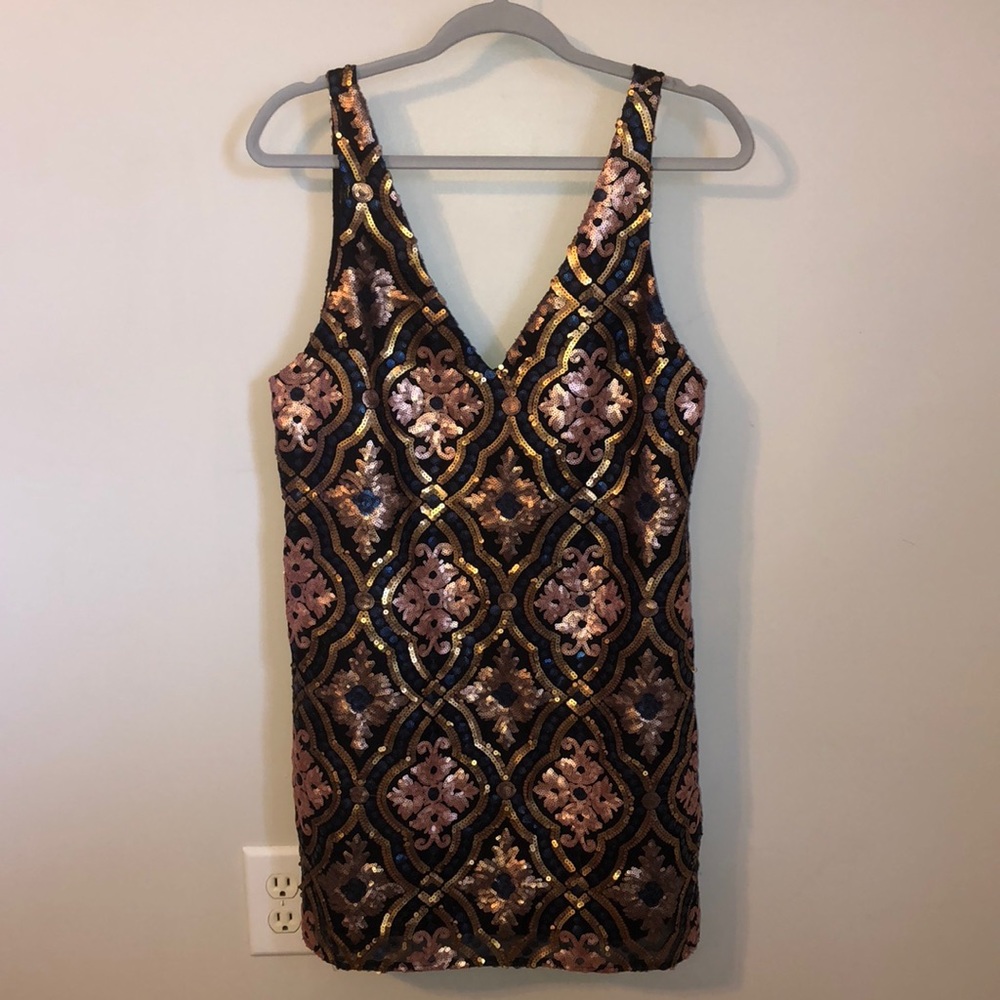 SMYM Mini Sequin Dress